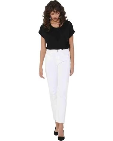 ONLY CAMISETA DE MANGA CORTA 15106662-BLACK EN PARA MUJER NEGRO