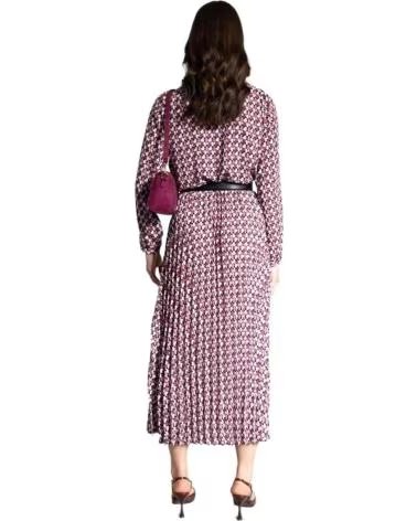 ONLY GONNA LUNGA DA DONNA CON STAMPA GEOMETRICA MORADO