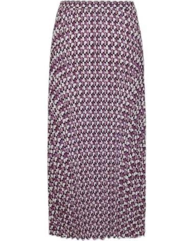 ONLY GONNA LUNGA DA DONNA CON STAMPA GEOMETRICA MORADO