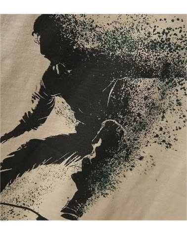 NAME IT NAME IT UNISEX-T-SHIRT MIT KURZEN ÄRMELN FÜR JUNGEN MIT AUFDRUCK BEIGE