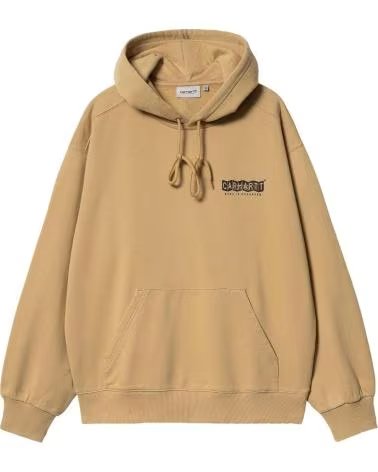 CARHARTT WIP CARHARTT WIP KAPUZENPULLOVER FÜR HERREN BEIGE