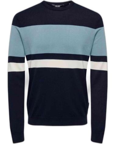 ONLY SUDADERA SONS EN PARA HOMBRE AZUL