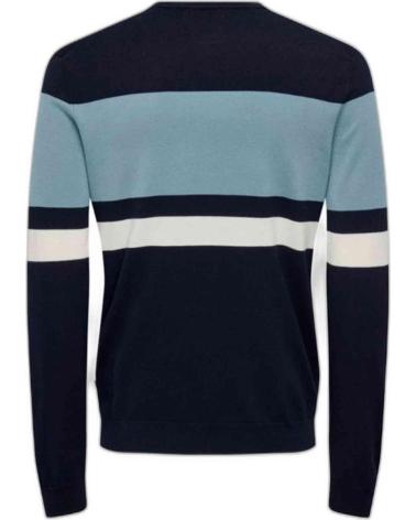 ONLY SUDADERA SONS EN PARA HOMBRE AZUL