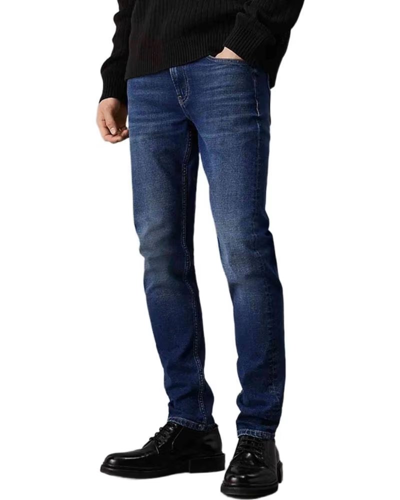 CALVIN KLEIN CALVIN KLEIN CALÇA JEANS MASCULINA AZUL RETA AZUL