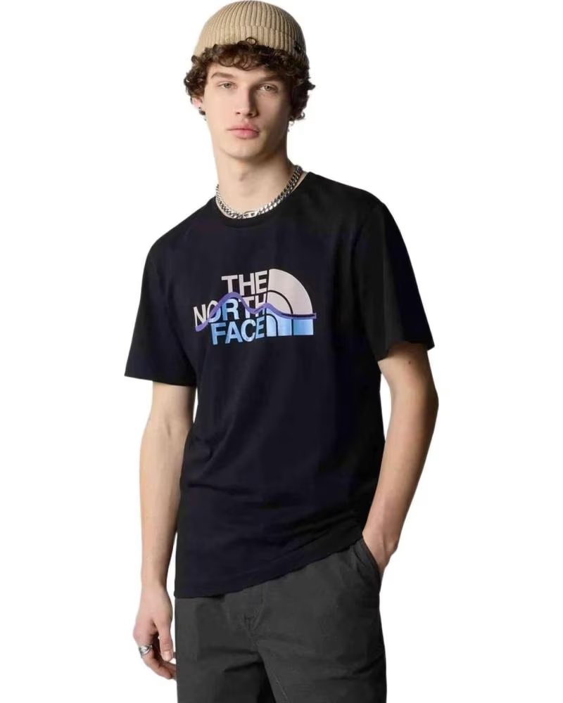 THE NORTH FACE THE NORTH FACE KURZARM-T-SHIRT FÜR HERREN NEGRO