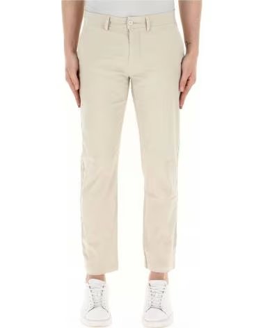 PEPE JEANS PANTALONI LUNGHI UOMO PEPE JEANS A TAGLIO DRITTO BLANCO