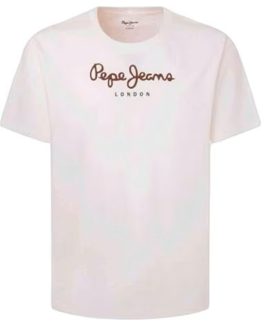 PEPE JEANS CAMISETA PEPE JEANS LONDON DE MANGA CORTA PARA UNISEX BLANCO