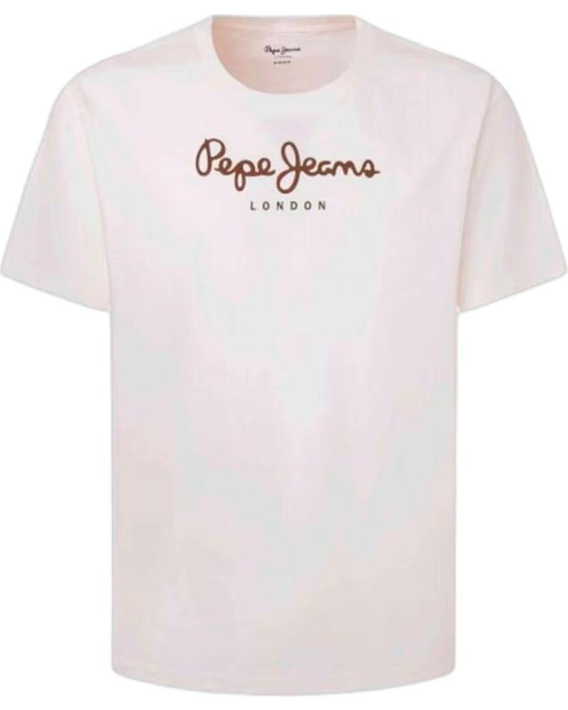PEPE JEANS CAMISETA PEPE JEANS LONDON DE MANGA CORTA PARA UNISEX BLANCO