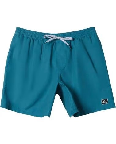 QUIKSILVER QUIKSILVER EVERYDAY SOLID VOLLEY SWIM SHORTS FOR MEN VERDE