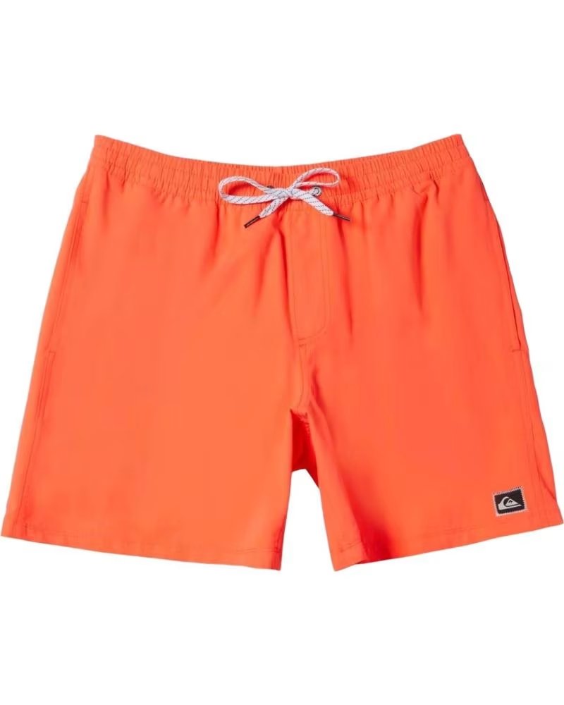 QUIKSILVER COSTUME DA BAGNO QUIKSILVER SOLID YTH 14 JAMV PER RAGAZZO, ARANCIONE NARANJA
