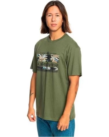 QUIKSILVER QUIKSILVER TROPRAINBOWSS KURZARM-T-SHIRT FÜR HERREN VERDE