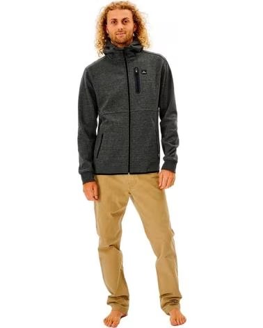 RIP CURL CHAQUETA CON CAPUCHA RIP CURL PARA HOMBRE GRIS GRIS