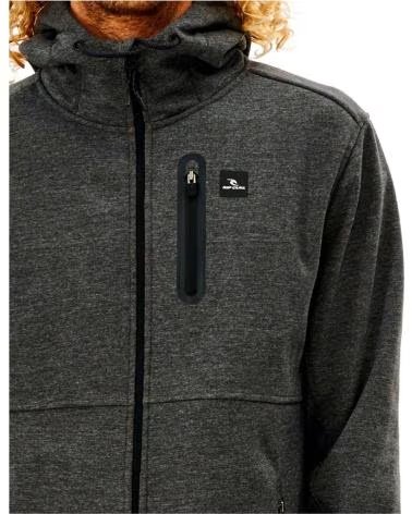 RIP CURL CHAQUETA CON CAPUCHA RIP CURL PARA HOMBRE GRIS GRIS