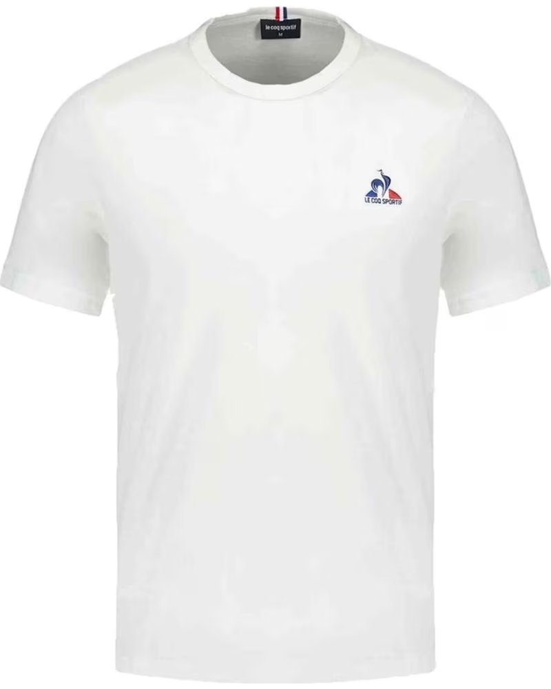 LE COQ SPORTIF T-SHIRT LE COQ SPORTIF BLANC À MANCHES COURTES POUR HOMME 6