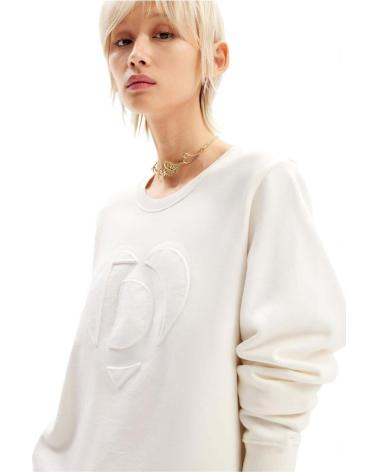 DESIGUAL SUDADERA EN PARA MUJER BLANCO