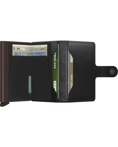 SECRID PORTAFOGLIO SECRID MINIWALLET NERO PER UNISEX NEGRO