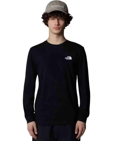 THE NORTH FACE THE NORTH FACE LANGARMSHIRT SCHWARZ FÜR HERREN NEGRO