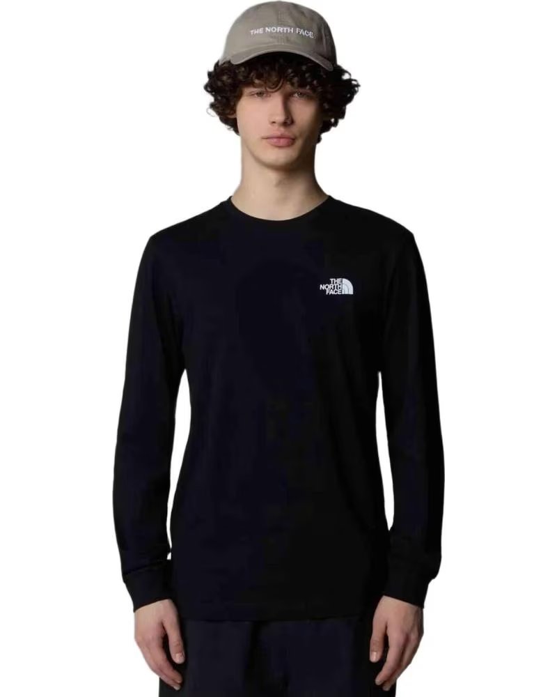 THE NORTH FACE THE NORTH FACE LANGARMSHIRT SCHWARZ FÜR HERREN NEGRO