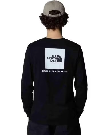 THE NORTH FACE THE NORTH FACE LANGARMSHIRT SCHWARZ FÜR HERREN NEGRO