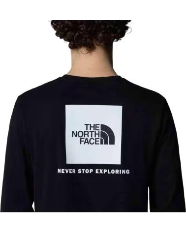 THE NORTH FACE THE NORTH FACE LANGARMSHIRT SCHWARZ FÜR HERREN NEGRO