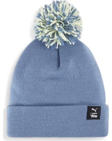 PUMA PUMA POM POM BEANIE FOR KIDS BLUE AZUL