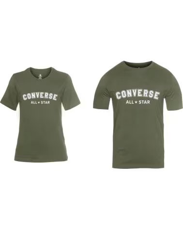 CONVERSE CAMISETA CONVERSE MANGA CURTA "ALL STAR" UNISSEX VERDE VERDE