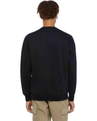 DICKIES FELPA DICKIES NERA DA UOMO CON LOGO UNIVERSITARIO NEGRO