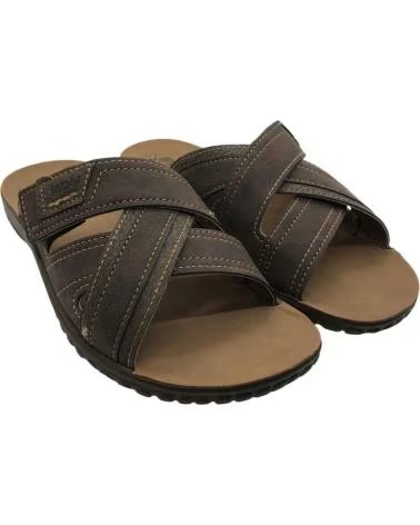 INBLU SANDALIA ESTILO CHANCLA HOMBRE FN000114 MARRON