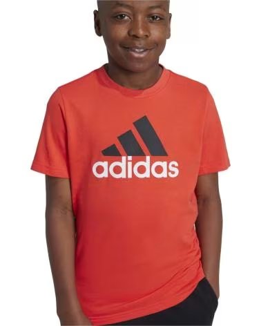 ADIDAS CAMISETA ADIDAS ESSENTIALS LOGO UNISEX INFANTIL ROJO