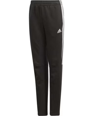 ADIDAS PANTALONI LUNGHI ADIDAS ESSENTIALS 3 STRISCE BAMBINO NERI NEGRO