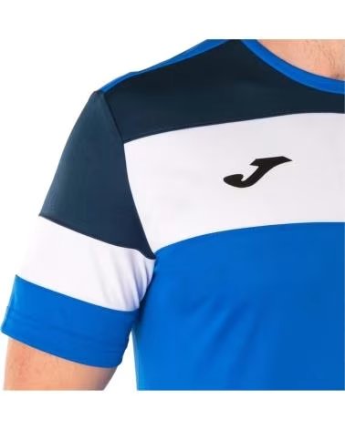 JOMA MAGLIA JOMA MANICA CORTA SPORTIVA UOMO BLU AZUL