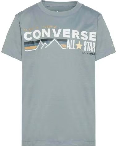 CONVERSE CONVERSE ALL STAR T-SHIRT FOR KIDS AZUL