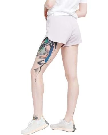 REEBOK REEBOK RUNNING SHORTS WOMEN GRIS