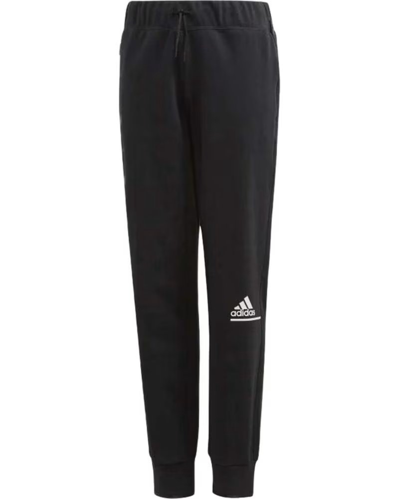 ADIDAS PANTALONI LUNGHI ADIDAS ESSENTIALS BAMBINO NERO NEGRO