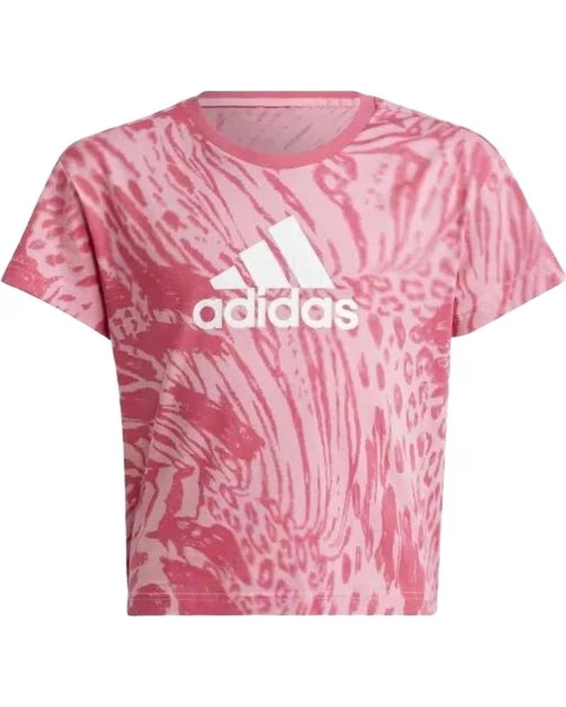 ADIDAS ADIDAS GIRLS´ SHORT SLEEVE LOGO T-SHIRT ROSA