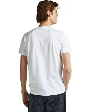 PEPE JEANS PEPE JEANS HERREN T-SHIRT MIT KURZEN ÄRMELN UND GRAFISCHEM AUFDRUCK BLANCO