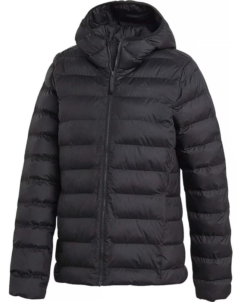 ADIDAS GEFÜTTERTE JACKE ADIDAS ESSENTIALS DAMEN SCHWARZ NEGRO