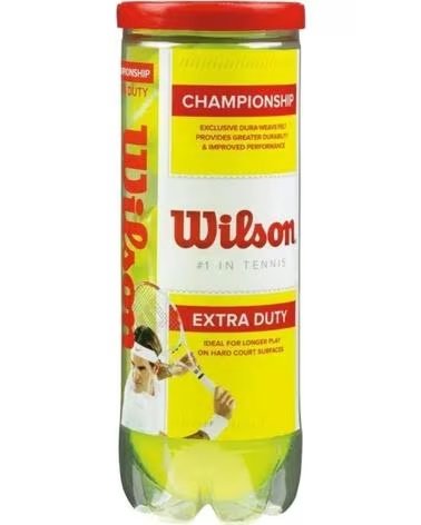 WILSON WILSON TENNISBÄLLE EXTRA DUTY AMARILLO