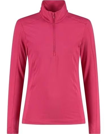 CMP CAMPAGNOLO SUDADERA CAMPAGNOLO DE CUELLO ALTO CON CREMALLERA PARA NIÑA ROSA