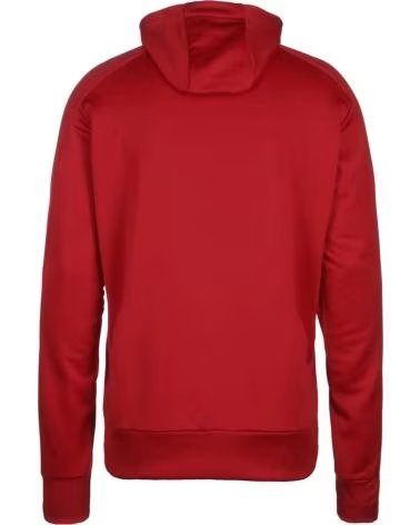 ADIDAS FELPA ADIDAS TIRO DA UOMO CON ZIP 1/4 ROSSA ROJO