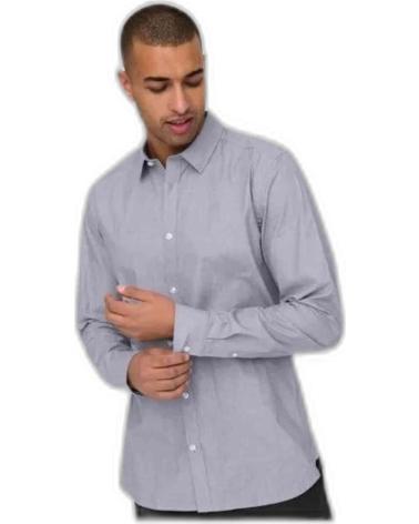 ONLY CAMISA DE MANGA LARGA PARA HOMBRE ONLY SONS AZUL