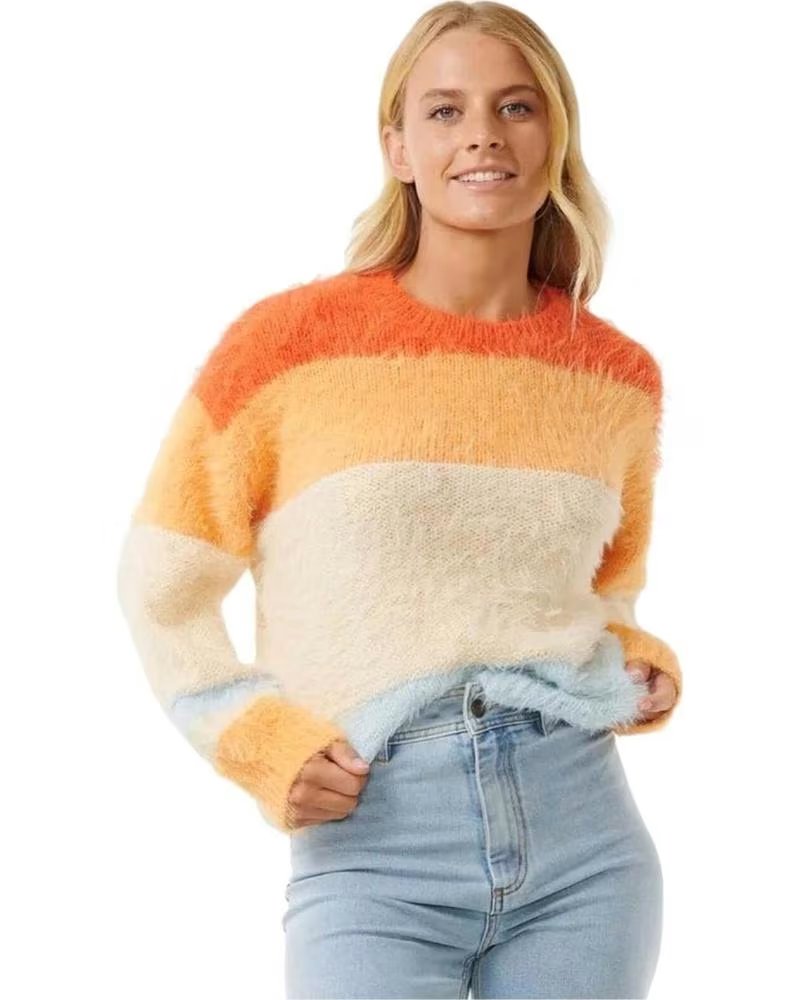RIP CURL PULL EN MAILLE "SUNSET" RIP CURL POUR FEMME NARANJA