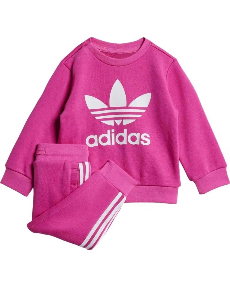 ADIDAS CONJUNTO ADIDAS ORIGINALS CREW SET PARA MENINAS ROSA ROSA