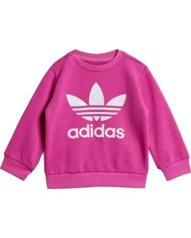 ADIDAS CONJUNTO ADIDAS ORIGINALS CREW SET PARA MENINAS ROSA ROSA