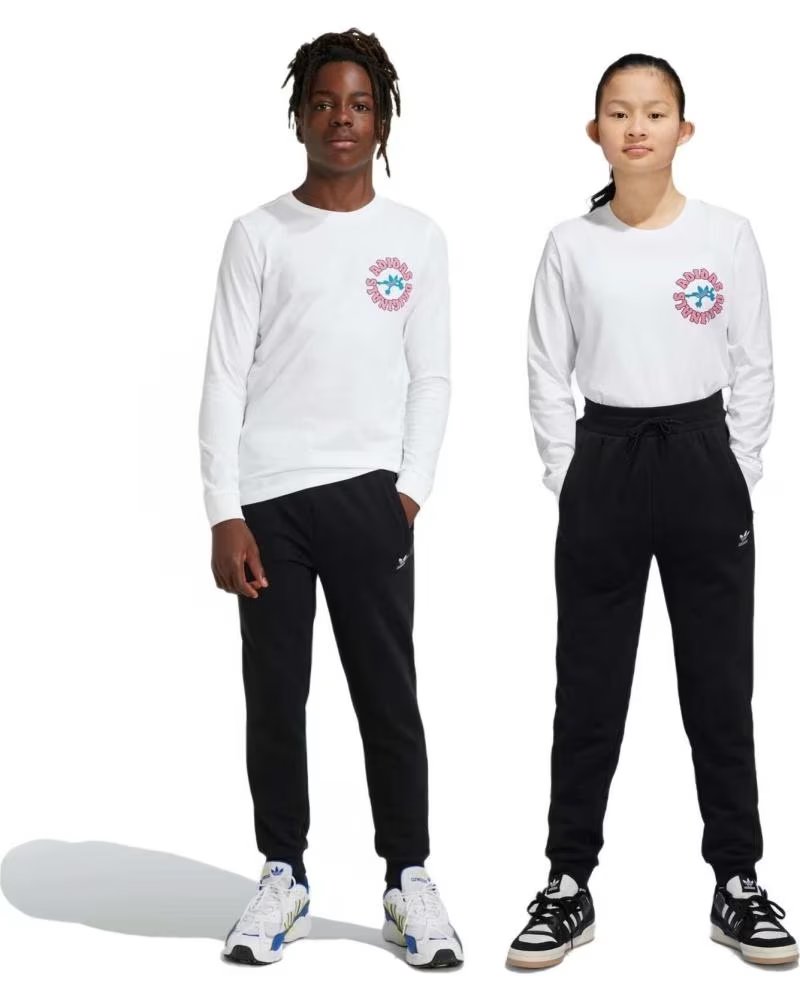 ADIDAS PANTALON LARGO EN PARA NINOS UNISEX NEGRO