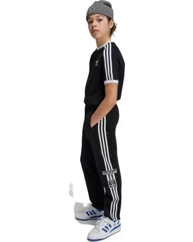ADIDAS ADIDAS ORIGINALS ADICOLOR CLASSICS 3-STRIPES T-SHIRT BLACK BLACK-WHITE