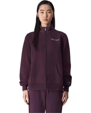 CHAMPION SUDADERA CHAMPION DE CREMALLERA COMPLETA PARA MUJER MORADO