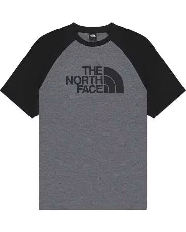 THE NORTH FACE CAMISETA DE MANGA CORTA THE NORTH FACE RAGLAN PARA HOMBRE GRIS
