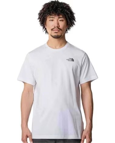 THE NORTH FACE THE NORTH FACE T-SHIRT MIT KURZEN ÄRMELN FÜR HERREN WEISS BLANCO