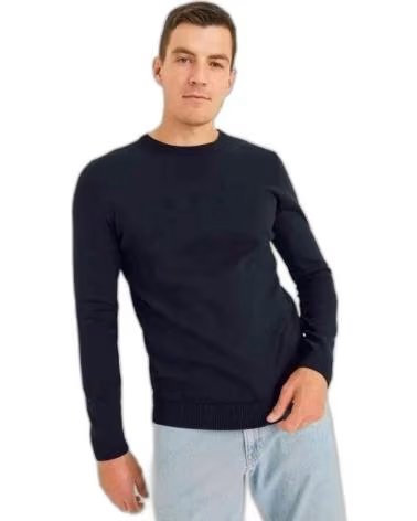JJ REBEL SUDADERA 12263734-NAVY EN PARA HOMBRE AZUL